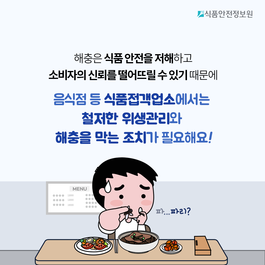 [식품안전뉴스] 해충! 음식점 출입금지! 이렇게 예방하세요. 사진_4